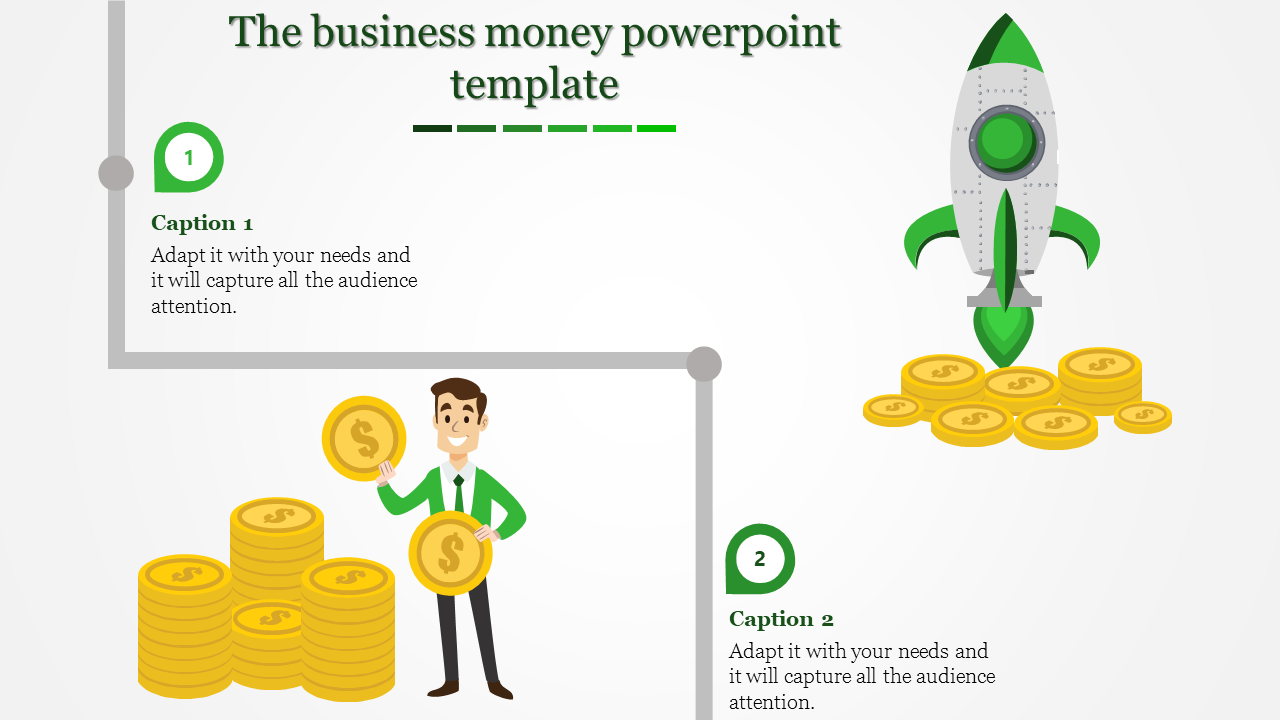 Money PowerPoint template and Google slides 